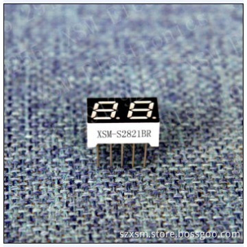 2 digit 7 segment led display